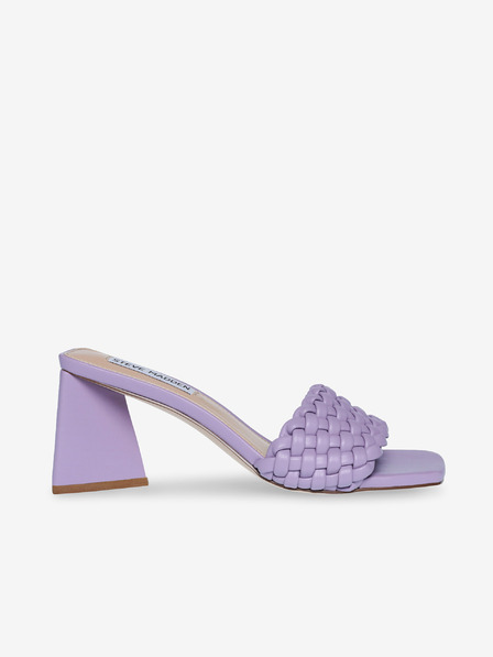 Steve Madden Světle fialové dámské pantofle na širokém podpatku Steve Madden Monte Carlo