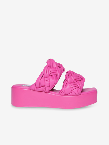 Steve Madden Tmavě růžové dámské pantofle na platformě Steve Madden Bazaar