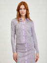 Orsay Světle fialový dámský vzorovaný kardigan ORSAY