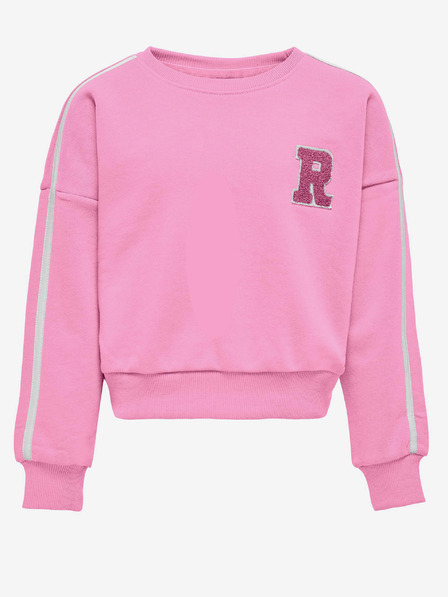 ONLY Růžová holčičí mikina ONLY Selina