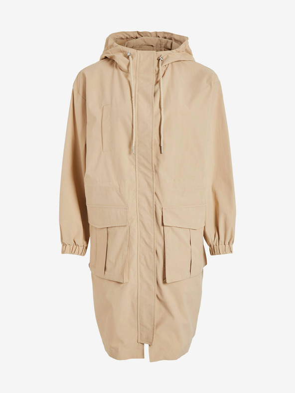 Vila Béžová dámská parka VILA Siliana