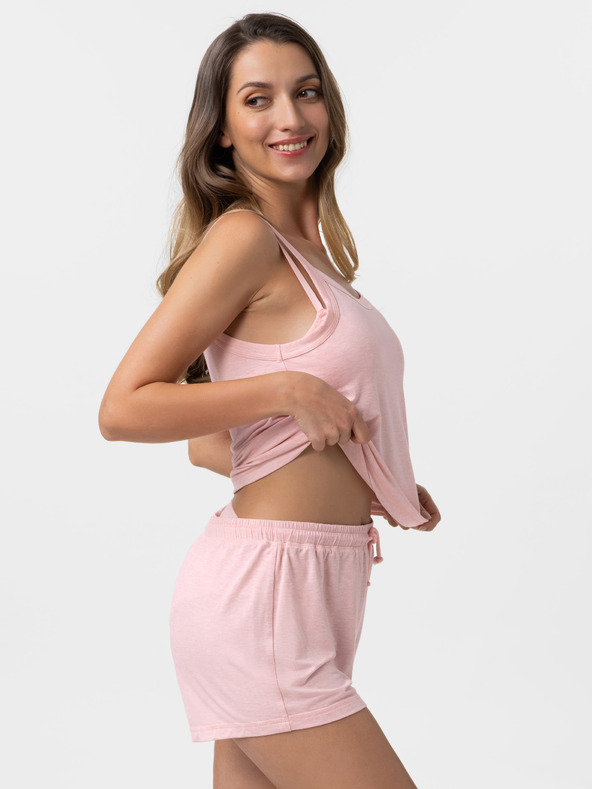 DORINA Růžové dámské tílko na spaní DORINA Hoya