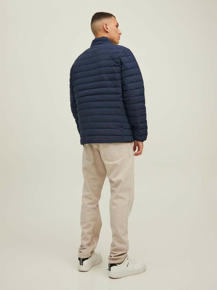 Jack & Jones Tmavě modrá prošívaná bunda Jack & Jones Puffer