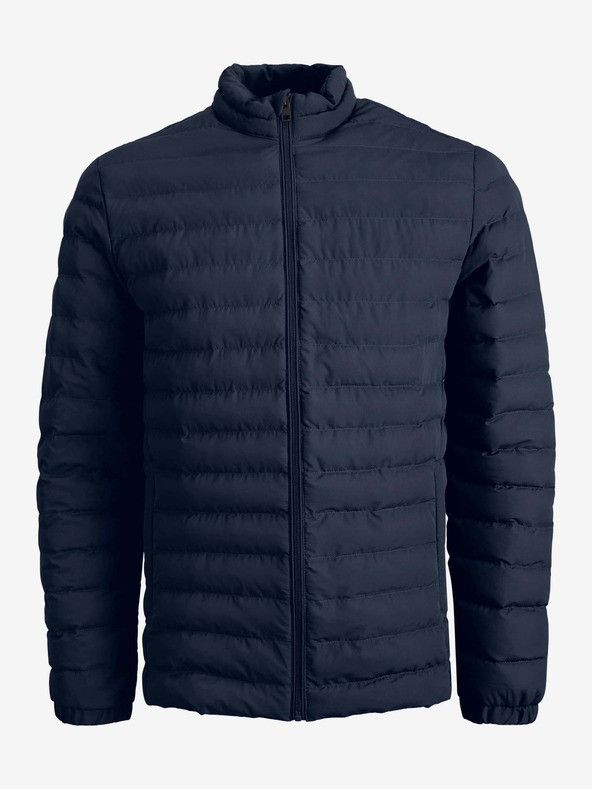 Jack & Jones Tmavě modrá prošívaná bunda Jack & Jones Puffer
