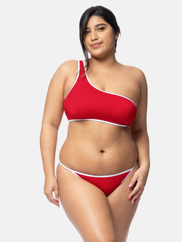 DORINA Červený dámský spodní díl plavek DORINA Bandol