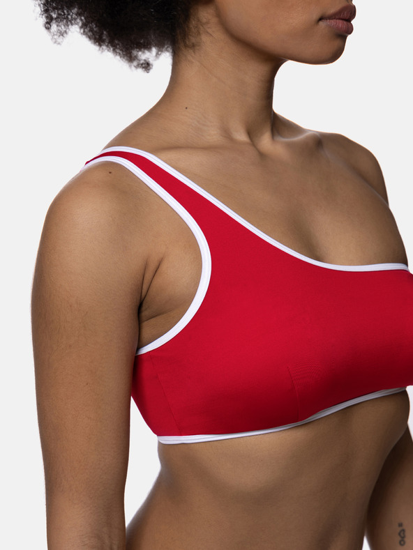 DORINA Červený dámský vrchní díl plavek DORINA Bandol