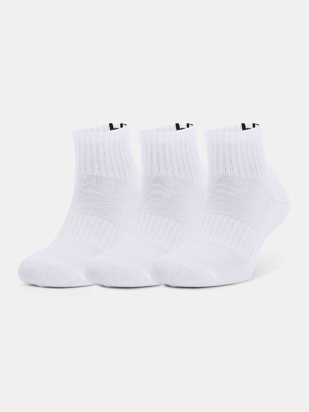 Under Armour Unisexové ponožky Under Armour Core QTR (3 páry)