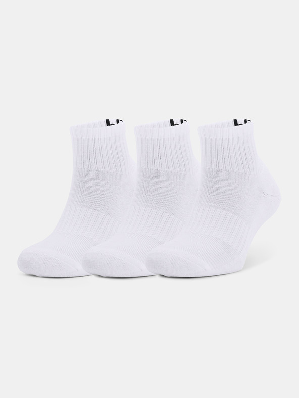 Under Armour Unisexové ponožky Under Armour Core QTR (3 páry)