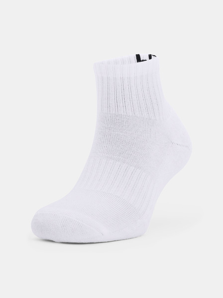 Under Armour Unisexové ponožky Under Armour Core QTR (3 páry)