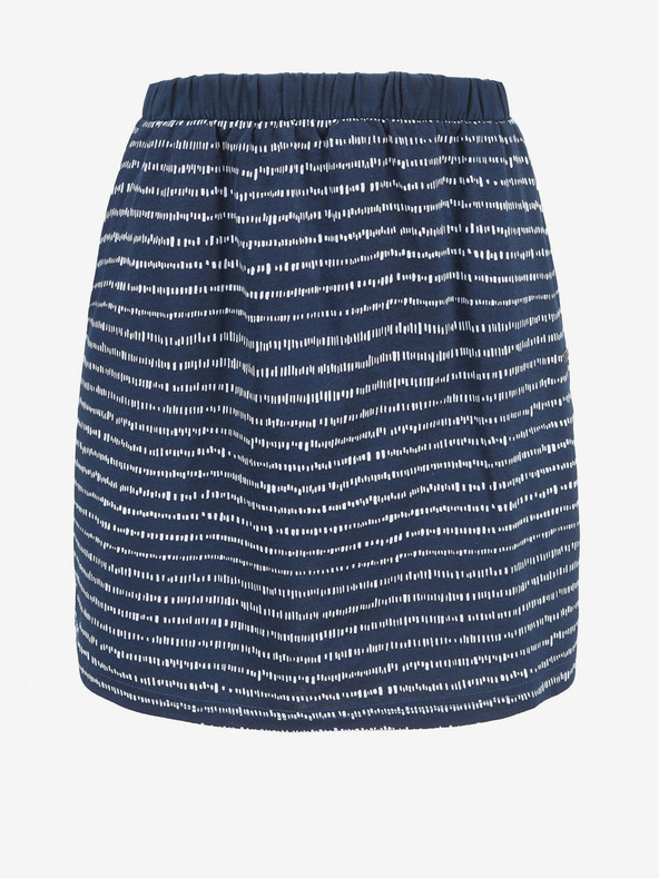 ALPINE PRO Modrá dětská pruhovaná sukně ALPINE PRO GESBO