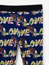 Desigual Tmavě modré holčičí vzorované legíny Desigual Garden