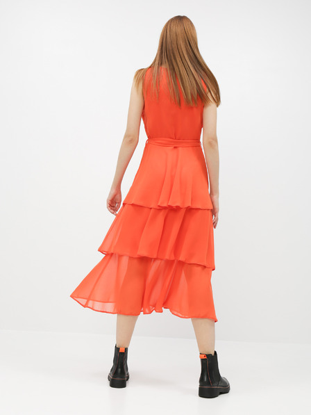 Dorothy Perkins Oranžové midišaty Dorothy Perkins