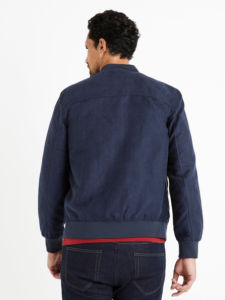 Celio Tmavě modrý pánský bomber Celio Cutuk
