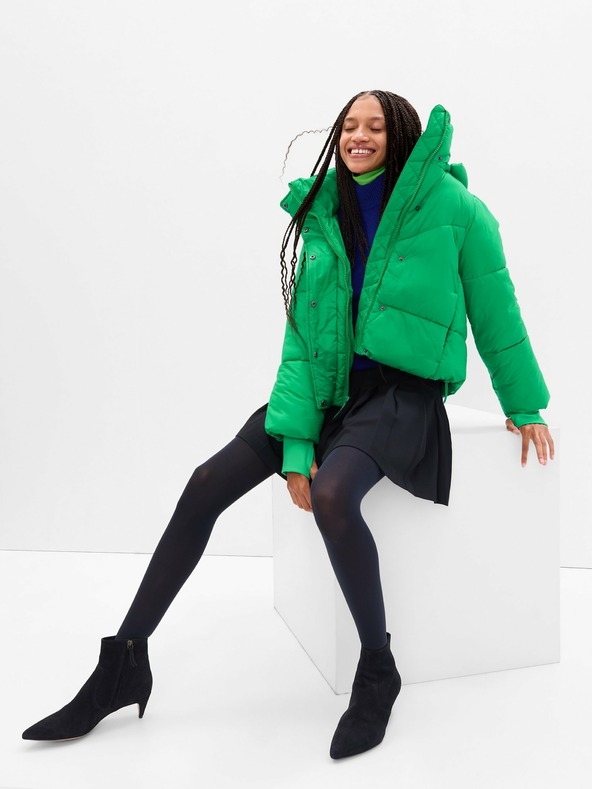 GAP Prošívaná bunda crop GAP