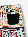 Desigual Bílé klučičí vzorované kraťasy Desigual Aloha