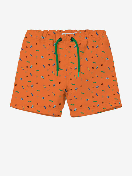 name it Oranžové klučičí vzorované plavky name it Zimmi