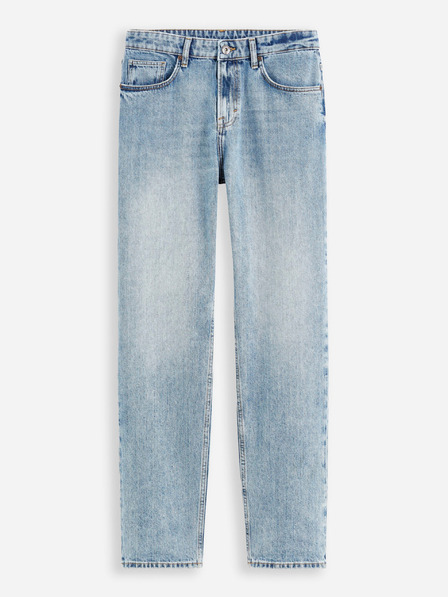 Celio Světle modré pánské straight fit džíny Celio C15 Dostraight