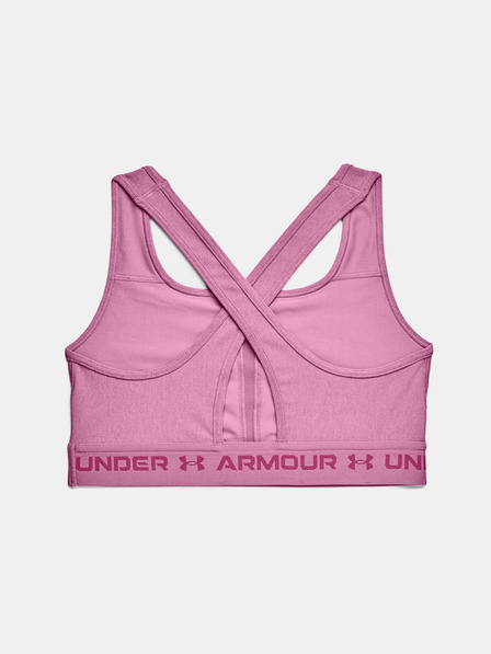 Under Armour Dámská podprsenka Under Armour Crossback Mid Heather Bra