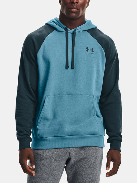 Under Armour Pánská mikina Under Armour UA RIVAL FLC COLORBLOCK HD
