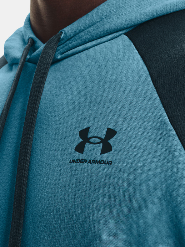 Under Armour Pánská mikina Under Armour UA RIVAL FLC COLORBLOCK HD