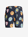 Jack & Jones Tmavě modré klučičí kraťasy s potiskem Jack & Jones Fiji