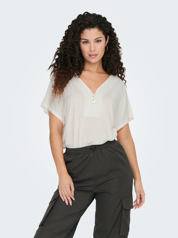 ONLY Krémová dámská halenka Only