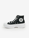 Converse Černé kotníkové tenisky na platformě Converse Chuck Taylor All Star Lugged 2.0