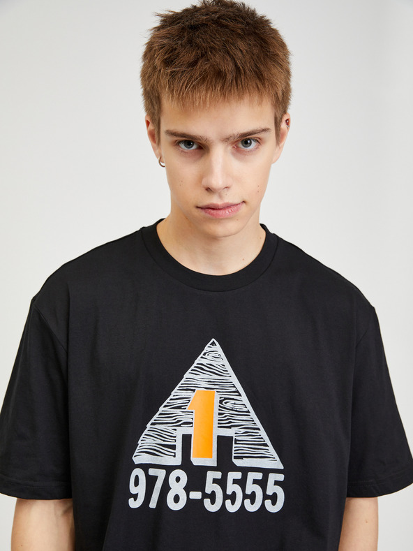 Diesel Černé pánské tričko Diesel