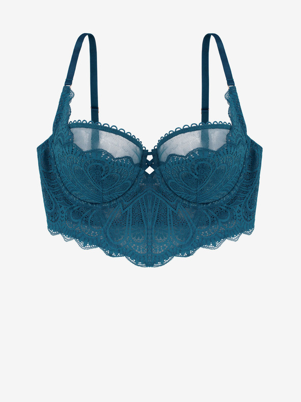 DORINA Petrolejová dámská krajková podprsenka DORINA Esme