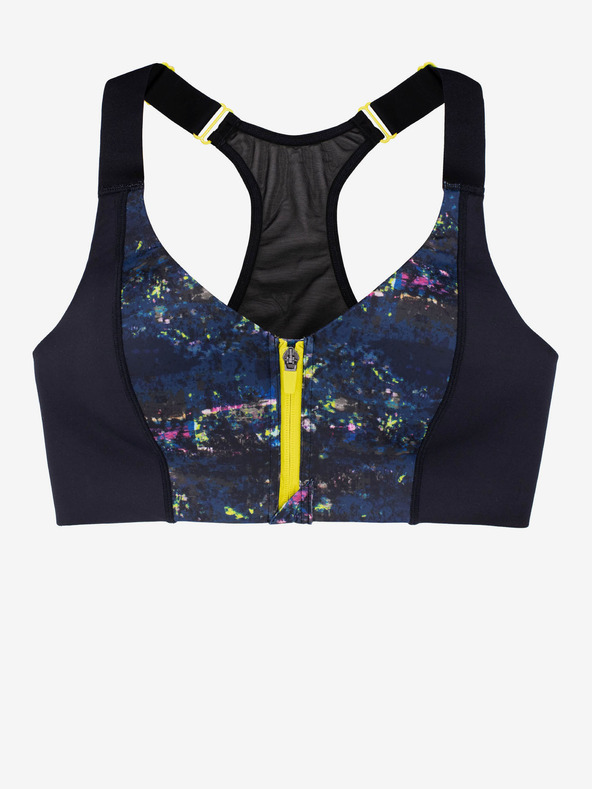 DORINA Černá dámská vzorovaná sportovní podprsenka DORINA Sully