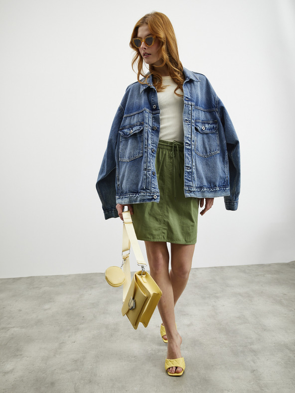 ZOOT.lab Zelená sukně s kapsami ZOOT.lab Otelia