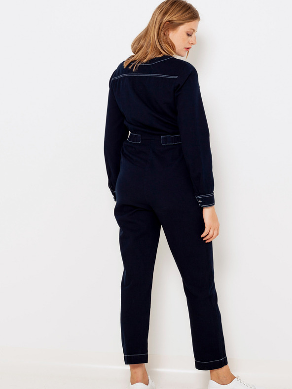 CAMAIEU Tmavě modrý dámský overal CAMAIEU