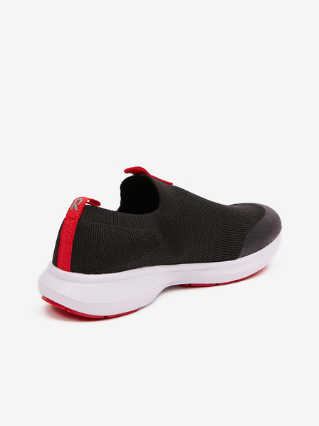 Reima Černé dětské slip on tenisky Reima Bouncing