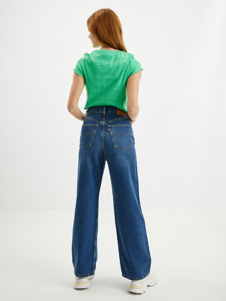 Tom Tailor Denim Světle zelený dámský crop top Tom Tailor Denim