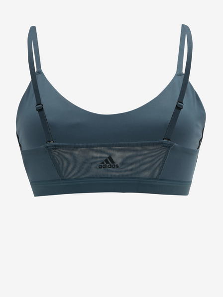 adidas Performance Petrolejová dámská sportovní podprsenka adidas