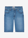 Wrangler Modré pánské džínové kraťasy Wrangler Innovation
