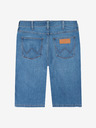 Wrangler Modré pánské džínové kraťasy Wrangler Innovation