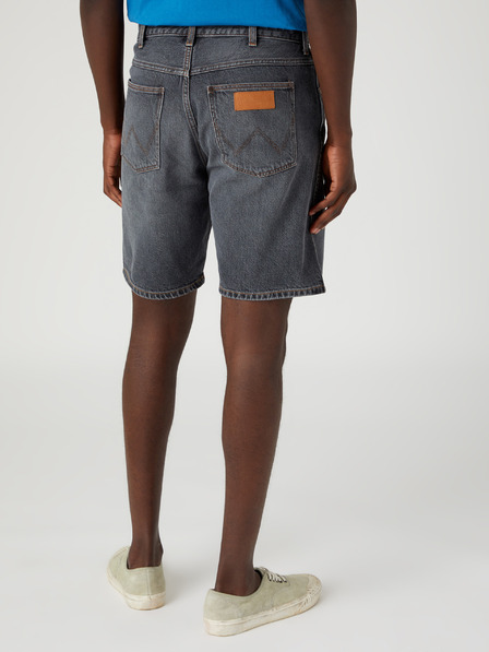 Wrangler Šedé pánské džínové kraťasy Wrangler