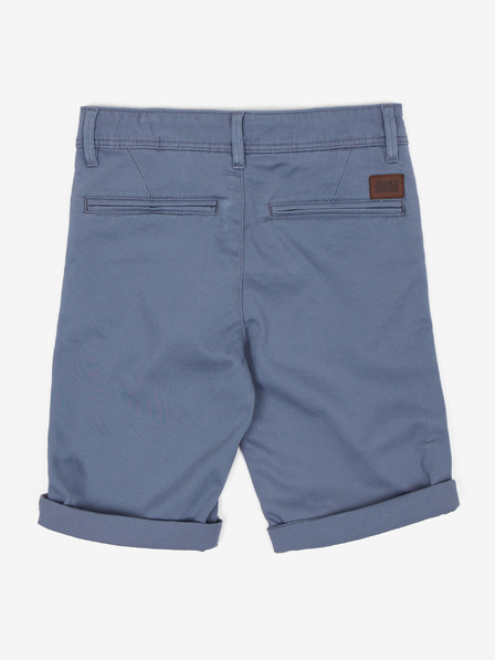 Jack & Jones Tmavě modré klučičí chino kraťasy Jack & Jones Bowie