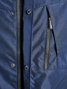 Jack & Jones Tmavě modrá pánská lehká bunda s kapucí Jack & Jones Logan
