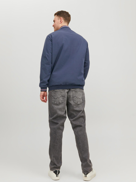 Jack & Jones Tmavě modrý pánský bomber Jack & Jones Brando
