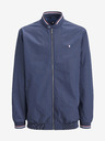Jack & Jones Tmavě modrý pánský bomber Jack & Jones Brando