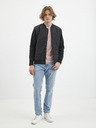 Pepe Jeans Tmavě šedý pánský bomber Pepe Jeans Noel