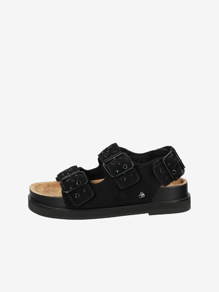 Scotch & Soda Černé dámské semišové sandály Scotch & Soda Anni