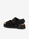 Scotch & Soda Černé dámské semišové sandály Scotch & Soda Anni