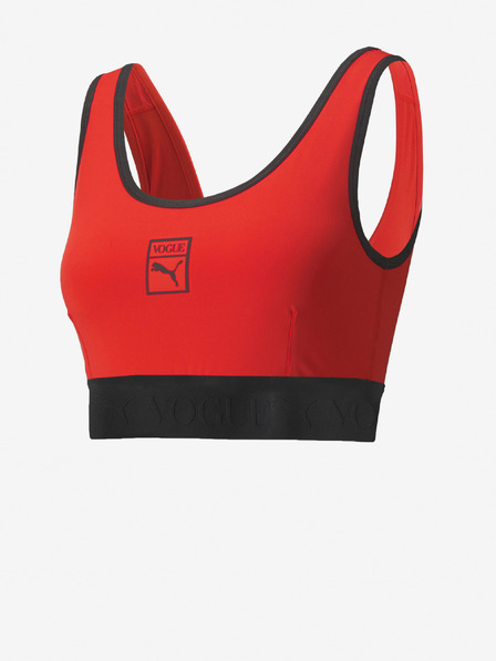 Puma Červená sportovní podprsenka PUMA x VOGUE
