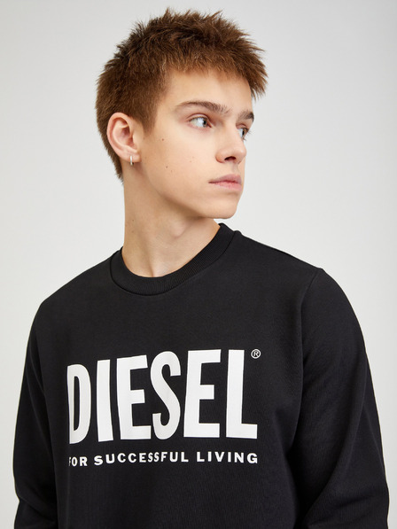 Diesel Černá pánská mikina Diesel