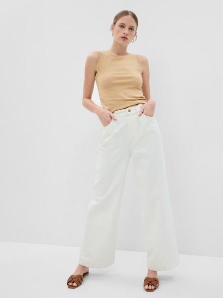 GAP Krátký tílkový crop top GAP