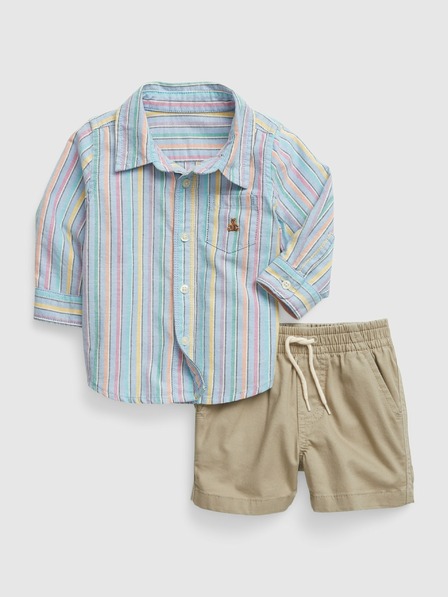 GAP Baby outfit košile a kraťasy GAP