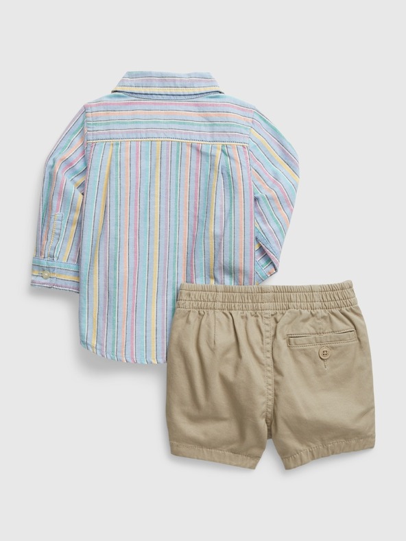 GAP Baby outfit košile a kraťasy Brannan Bear GAP